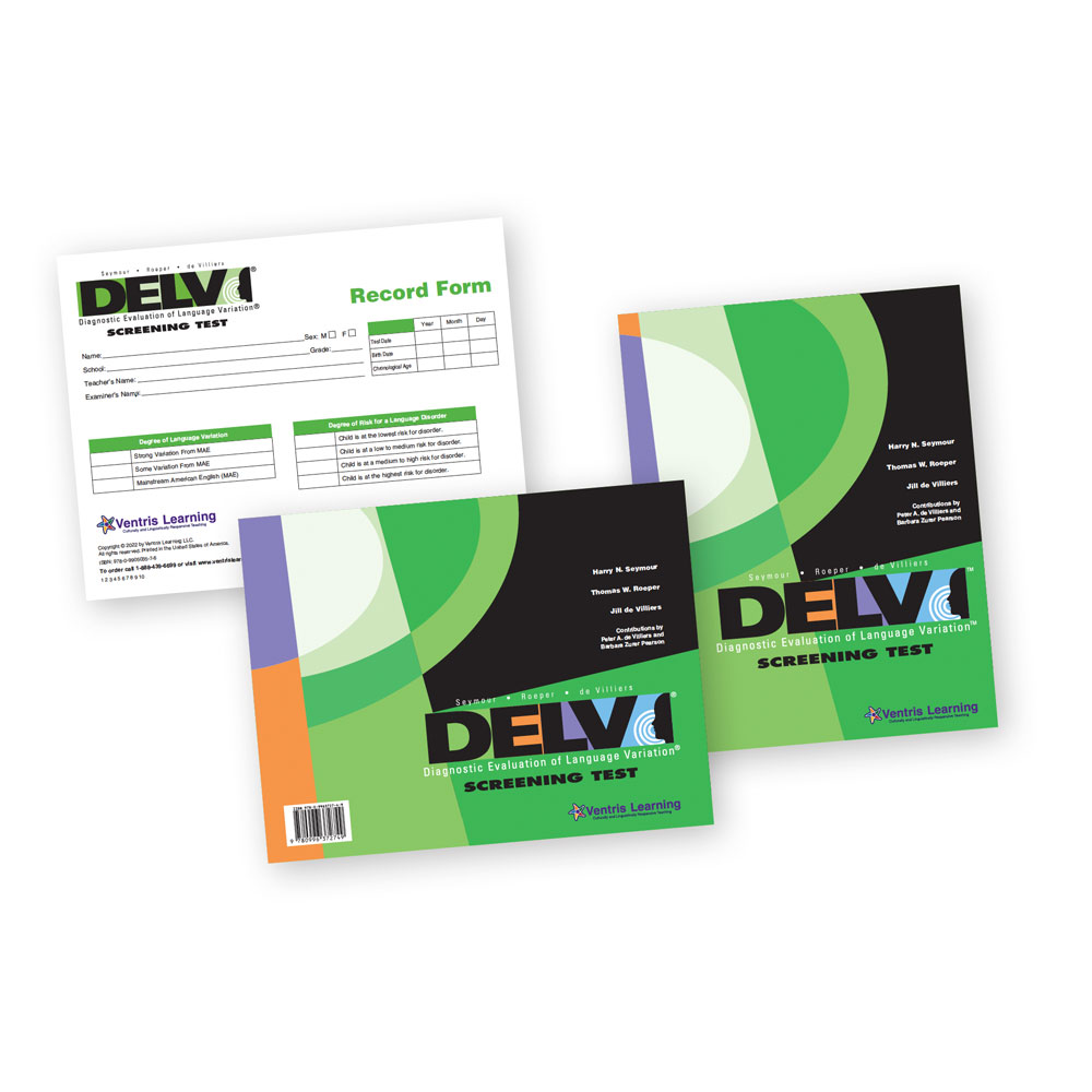 delv screening test – DELV ST Record Forms